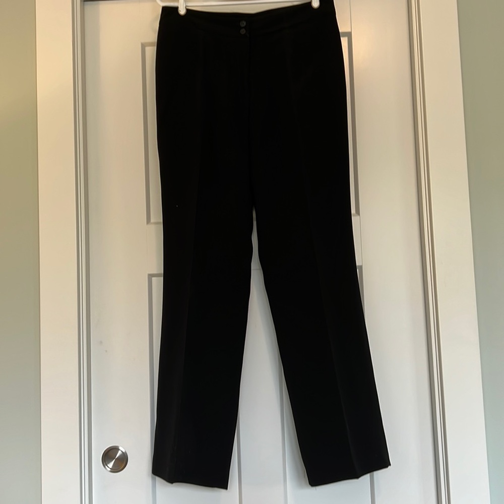 Jones classic lined black dress pants